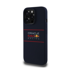 Red Bull Horizontal Logo iPhone 14 Pro szilikon MagSafe tok, tengerészkék tok és táska