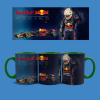  Red Bull Racing - Max Verstappen bögre (Zöld)