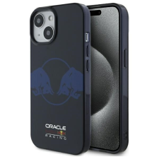 Red Bull RBHMP15S24HIDBV IML Two Bulls MagSafe-kompatibilis tok iPhone 15 - sötétkék tok és táska