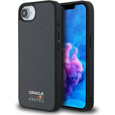 Red Bull Shiny Logo iPhone 16e MagSafe fekete karbon tok (RBHMPSE424CFILSK) tok és táska