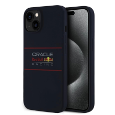 Red Bull Silicone Horizontal Logo MagSafe tok iPhone 14 készülékhez tengerészkék tok és táska