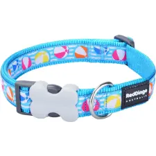 Red Dingo Beach Ball Turquoise XS kutya nyakörv nyakörv, póráz, hám kutyáknak