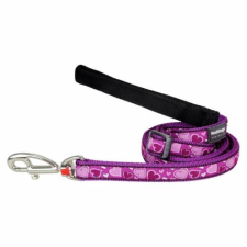 Red Dingo Breezy Love Purple póráz 100-180 cm XS nyakörv, póráz, hám kutyáknak