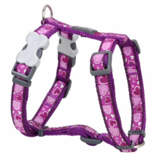 Red Dingo Breezy Love Purple XS Dog hám nyakörv, póráz, hám kutyáknak