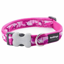 Red Dingo Camouflage Hot Pink Large kutya nyakörv nyakörv, póráz, hám kutyáknak