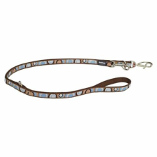 Red Dingo Circadelic Brown multi-purpose póráz 200 cm XS nyakörv, póráz, hám kutyáknak
