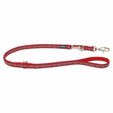 Red Dingo Cosmos Red multi-purpose póráz 200 cm Medium nyakörv, póráz, hám kutyáknak