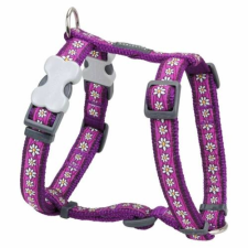 Red Dingo Daisy Chain Purple Medium Dog hám nyakörv, póráz, hám kutyáknak