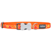 Red Dingo Design Breezy Love Orange kutyanyakörv 15 mm x 24-37 cm