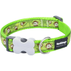 Red Dingo Monkey Lime Medium kutya nyakörv
