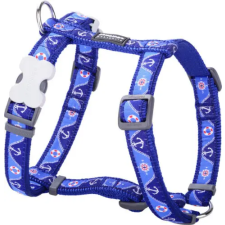 Red Dingo Nautical Blue Medium kutya hám nyakörv, póráz, hám kutyáknak