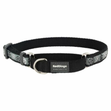 Red Dingo Paw Impressions Black Small Martingale nyakörv nyakörv, póráz, hám kutyáknak