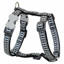 Red Dingo Reflective Black XLarge Dog hám nyakörv, póráz, hám kutyáknak
