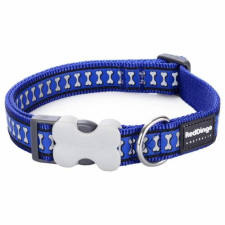 Red Dingo Reflective Dark Blue Large kutya nyakörv nyakörv, póráz, hám kutyáknak