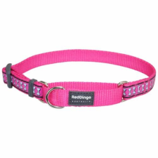 Red Dingo Reflective Hot Pink Medium Martingale nyakörv nyakörv, póráz, hám kutyáknak