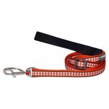 Red Dingo Reflective Orange póráz 100-180 cm XS nyakörv, póráz, hám kutyáknak