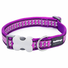 Red Dingo Reflective Purple Medium kutya nyakörv nyakörv, póráz, hám kutyáknak
