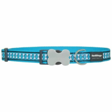 Red Dingo Reflective Turquoise Medium kutya nyakörv nyakörv, póráz, hám kutyáknak