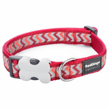 Red Dingo Reflective Ziggy Red Large kutya nyakörv nyakörv, póráz, hám kutyáknak