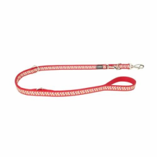 Red Dingo Reflective Ziggy Red multi-purpose póráz 200 cm Small nyakörv, póráz, hám kutyáknak