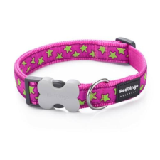 Red Dingo Stars Hot Pink Large kutya nyakörv nyakörv, póráz, hám kutyáknak