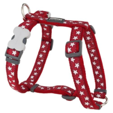 Red Dingo Stars Red Medium Dog hám nyakörv, póráz, hám kutyáknak