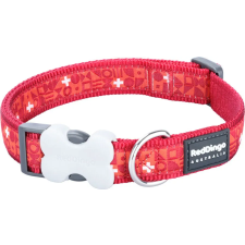 Red Dingo Swiss Cross Red Small kutya nyakörv nyakörv, póráz, hám kutyáknak