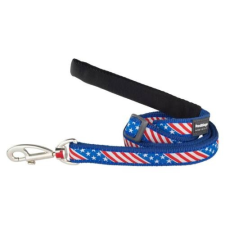 Red Dingo US Flag Dark Blue póráz 100-180 cm Medium nyakörv, póráz, hám kutyáknak