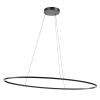REDO -01-3299 LEO Fekete Színű Függeszték LED 65W IP20