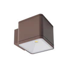 REDO Beta sötétbarna LED kültéri fali lámpa (RED-9081) LED 1 izzós IP54 kültéri világítás