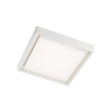 REDO Bezel fehér LED kültéri mennyezeti lámpa (RED-9186) LED 1 izzós IP54 kültéri világítás