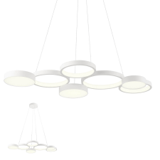 REDO Cronos fehér LED függesztett lámpa (RED-01-2545) LED 1 izzós IP20 világítás