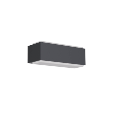 REDO Dash sötétszürke LED kültéri fali lámpa (RED-90401) LED 1 izzós IP65 kültéri világítás