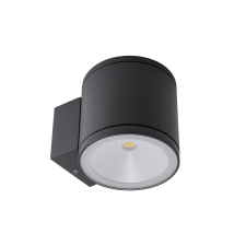 REDO Eta sötétszürke LED kültéri fali lámpa (RED-9595) LED 1 izzós IP54 kültéri világítás