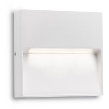 REDO Even fehér LED kültéri fali lámpa (RED-9150) LED 1 izzós IP54 kültéri világítás