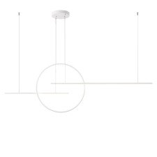 REDO Giotto fehér LED függesztett lámpa (RED-01-1736) LED 1 izzós IP20 világítás
