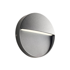 REDO Lander sötétszürke LED kültéri fali lámpa (RED-90473) LED 1 izzós IP54 kültéri világítás
