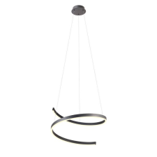 REDO Scroll fekete LED függesztett lámpa (RED-01-4015) LED 1 izzós IP20 világítás