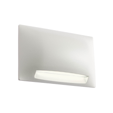 REDO Slot fehér LED kültéri fali lámpa (RED-90122) LED 1 izzós IP65 kültéri világítás