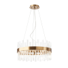 Redo Smarter Lido antik réz-átlátszó függesztett lámpa (RED-02-983) E14 6 izzós IP20