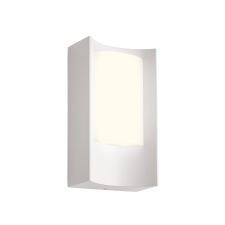 Redo Smarter Warp fehér LED kültéri fali lámpa (RED-90482) LED 1 izzós IP44 kültéri világítás