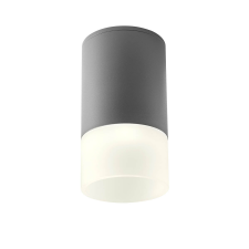 REDO Xilo sötétszürke-fehér LED kültéri mennyezeti lámpa (RED-90354) LED 1 izzós IP54 kültéri világítás