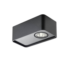 REDO Yuki fekete LED mennyezeti lámpa (RED-01-4229) LED 1 izzós IP20 világítás