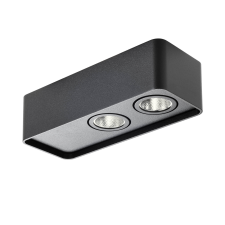 REDO Yuki fekete LED mennyezeti lámpa (RED-01-4233) LED 1 izzós IP20 világítás