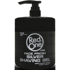 Redone Pumpás Borotvagél - Silver 1000 ml borotvahab, borotvaszappan