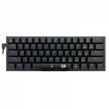 Redragon Anivia, wired mechanical keyboard,RGB, red switch Black HU billentyűzet