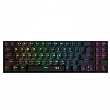  Redragon Deimos, Wired &amp; Wireless Mechanical keyboard, RGB, red switch Black HU billentyűzet