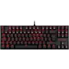 Redragon K552R Kumara RGB Magyar Kiosztású Mechanikus Gamer Billentyűzet, Red Switch