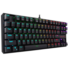 Redragon Kumara RGB Backlit Mechanical Gaming Keyboard Brown Switches Black HU Javított billentyűzet