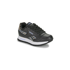 Reebok Classic Rövid szárú edzőcipők REEBOK ROYAL CL JOG PLATFORM Fekete 32 1/2 gyerek cipő